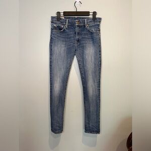 Polo by Ralph Lauren Blue Skinny Jeans with Vintage Wash Women’s Size 29